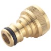 Brass Water Fitting - Female Threaded Tap Connector 5/8" Brass Water Fitting - Female Threaded Tap Connector 5/8"